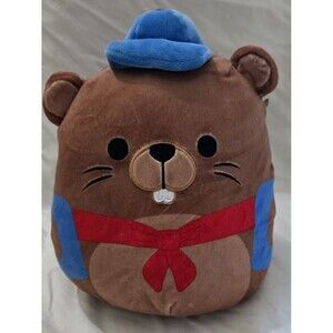 Squishmallows CHIP the Beaver Back to School Plush 8 Inces Kelly Toys
